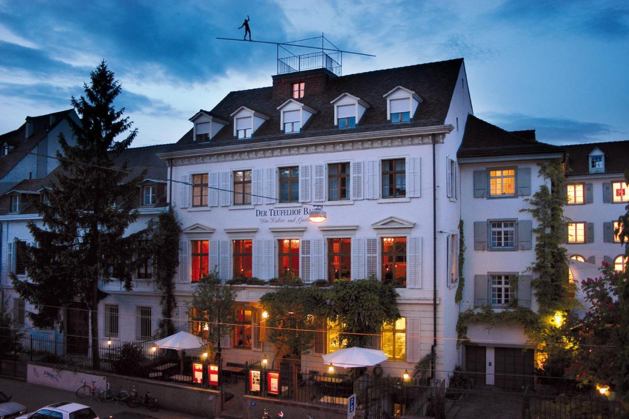 Hotel Gast - und Kulturhaus Der Teufelhof Basel Exterior foto
